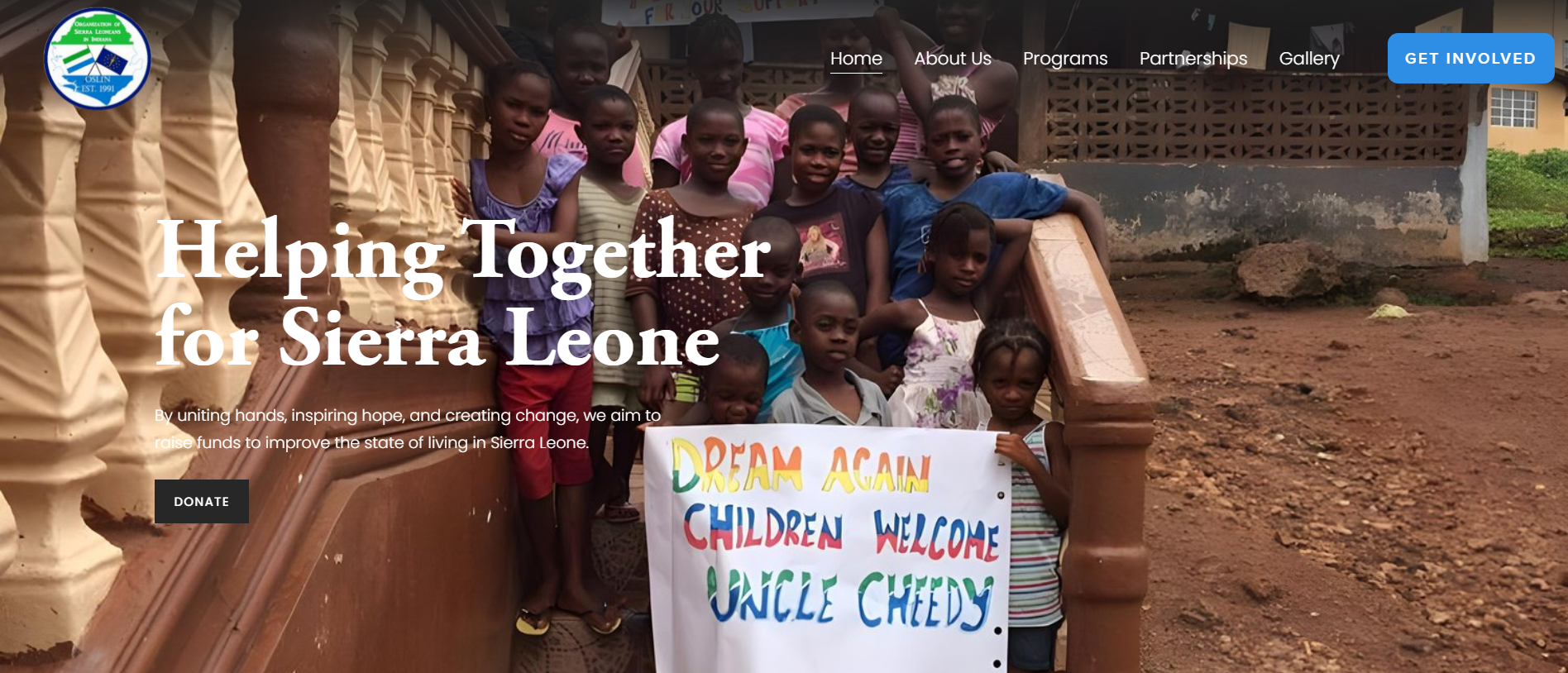 Organization of Sierra Leoneans In Indiana Project